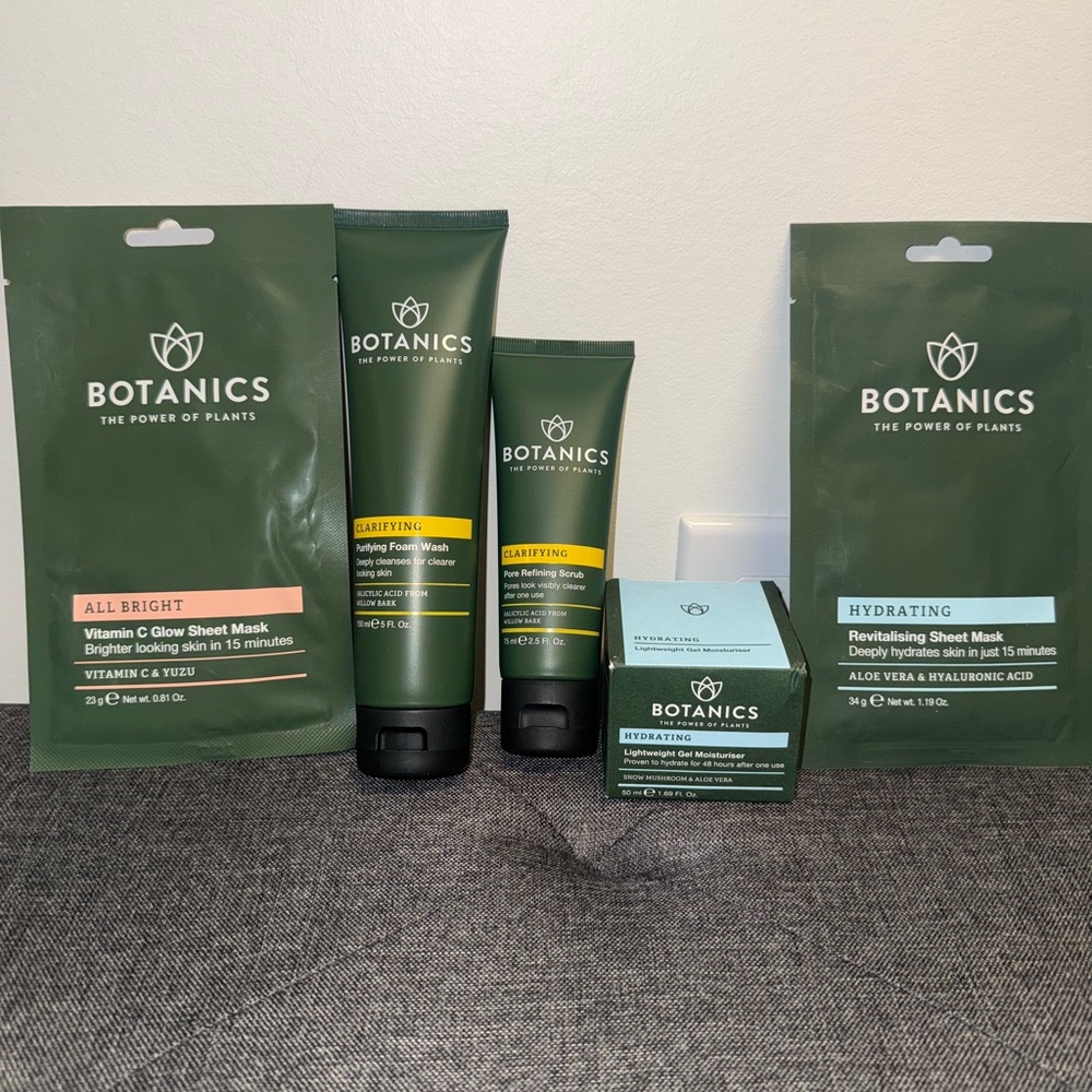 Botanics Skincare 5pc Bundle